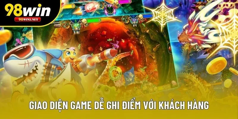 Giao diện game dễ ghi điểm với khách hàng